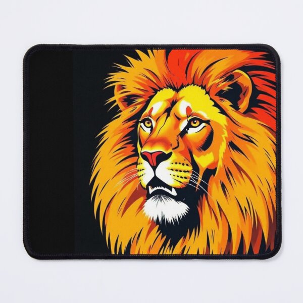 Item preview, pop art style king lion designed and sold by Dogandesighn.