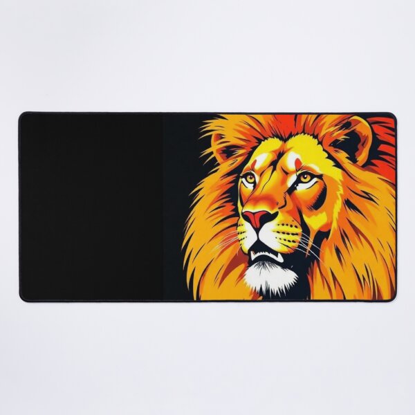 Item preview, pop art style king lion designed and sold by Dogandesighn.