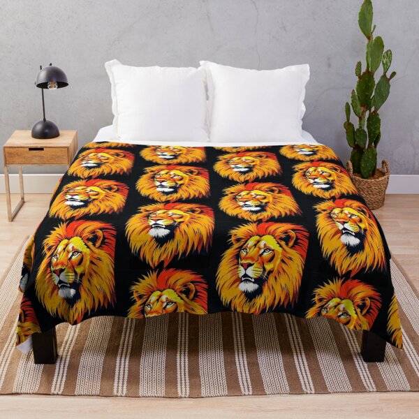 Item preview, pop art style king lion designed and sold by Dogandesighn.
