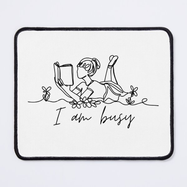 Item preview, I am Busy designed and sold by Bookish Delights.