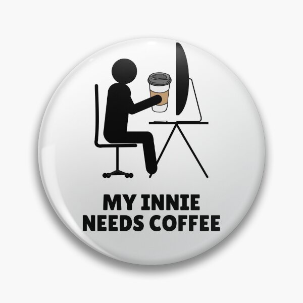 Artikelvorschau, Mein Innie braucht Kaffee I Abfindungsparodie entworfen und verkauft von impressionofmel.
