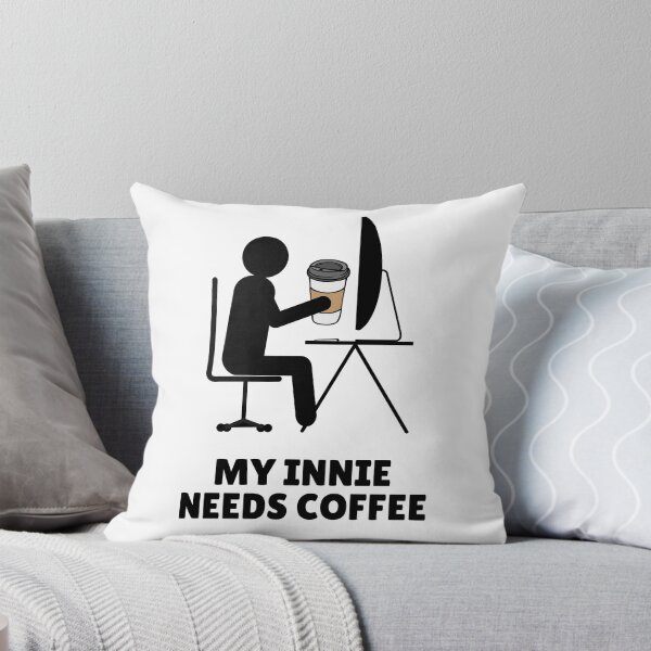 Artikelvorschau, Mein Innie braucht Kaffee I Abfindungsparodie entworfen und verkauft von impressionofmel.