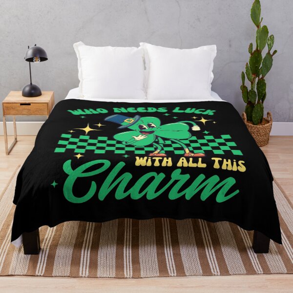 Item preview, Who Needs Luck With All This Charm Toddler St Patricks Kids First St. Patty's Day Irish Kids Funny Tee designed and sold by MotivaChic.