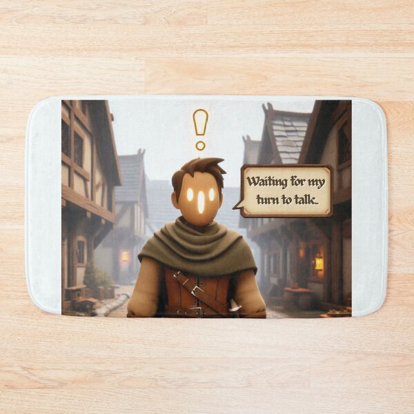 Item preview, NPC Vibes - Waiting for my Turn to talk... designed and sold by nature. electrified..