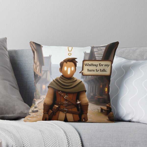 Item preview, NPC Vibes - Waiting for my Turn to talk... designed and sold by nature. electrified..