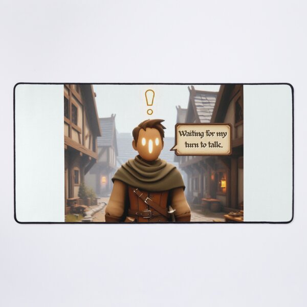Item preview, NPC Vibes - Waiting for my Turn to talk... designed and sold by nature. electrified..