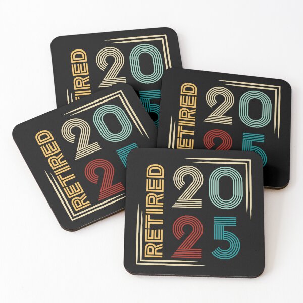 Artikelvorschau, Retro 2025 im Ruhestand entworfen und verkauft von MaxOutDesign.