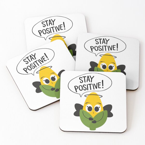 Item preview, Positive Vibes: A Fun Corn Design for Optimists designed and sold by likeforcode.