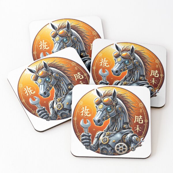 Item preview, Steampunk Horse Sign designed and sold by Anne-Abadie.