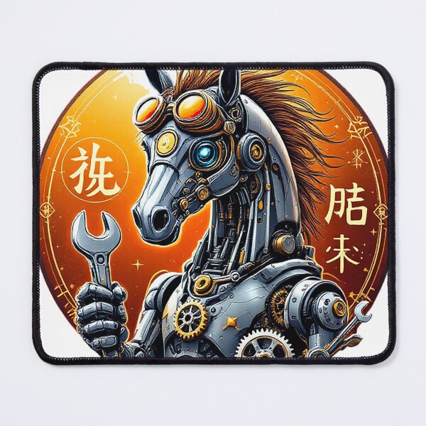 Item preview, Steampunk Horse Sign designed and sold by Anne-Abadie.