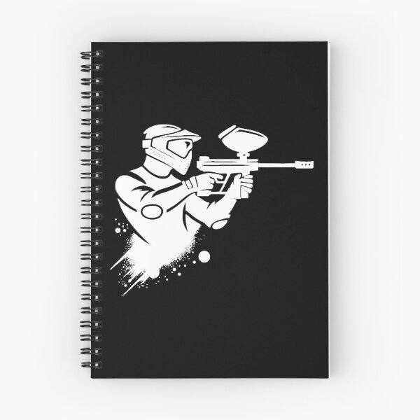 Item preview, Minimalist Paintball Player Silhouette designed and sold by Dago345.