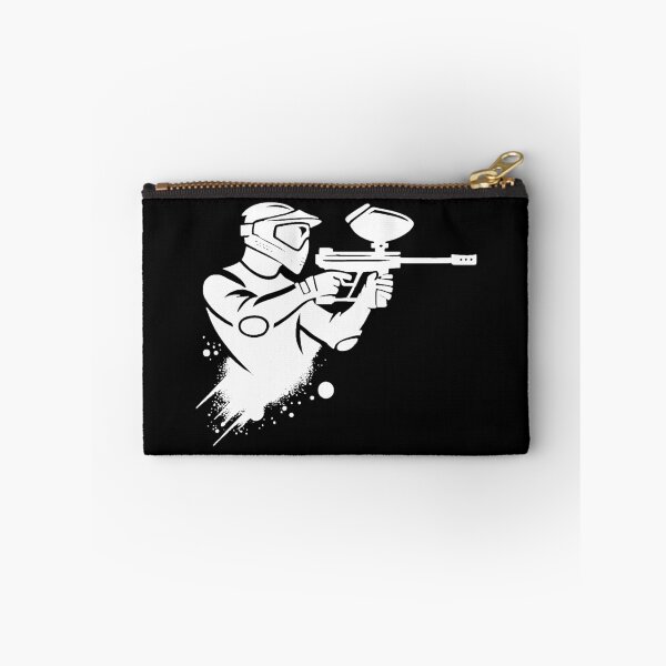 Item preview, Minimalist Paintball Player Silhouette designed and sold by Dago345.