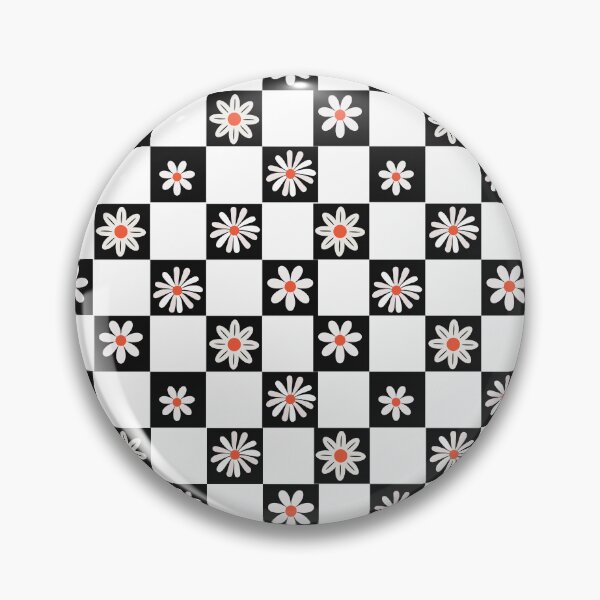 Item preview, Black and white Checkered Bloom Aesthetic- designed and sold by Imprexalo.