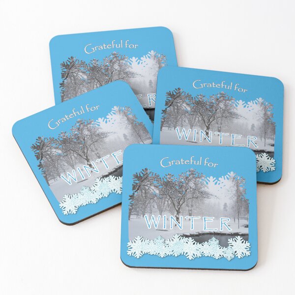 Item preview, Grateful Seasons - Winter designed and sold by FlyfolkDesign.