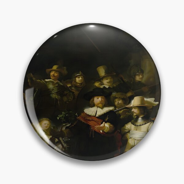 Item preview, The Night Watch Nachtwacht by Rembrandt designed and sold by irynaartbyim.