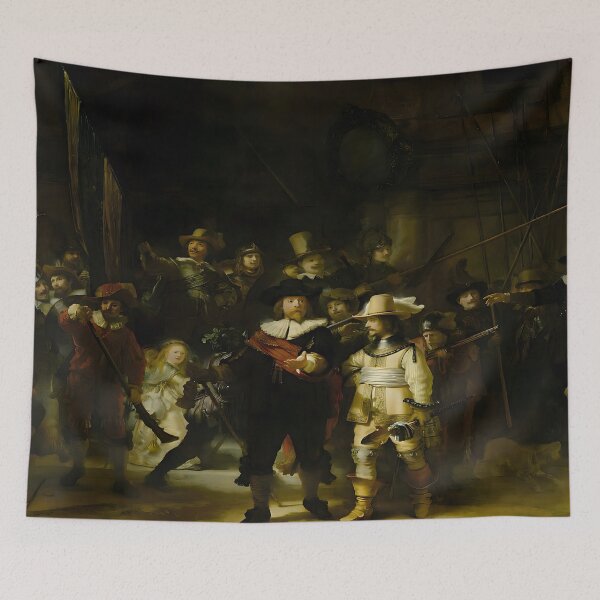 Item preview, The Night Watch Nachtwacht by Rembrandt designed and sold by irynaartbyim.