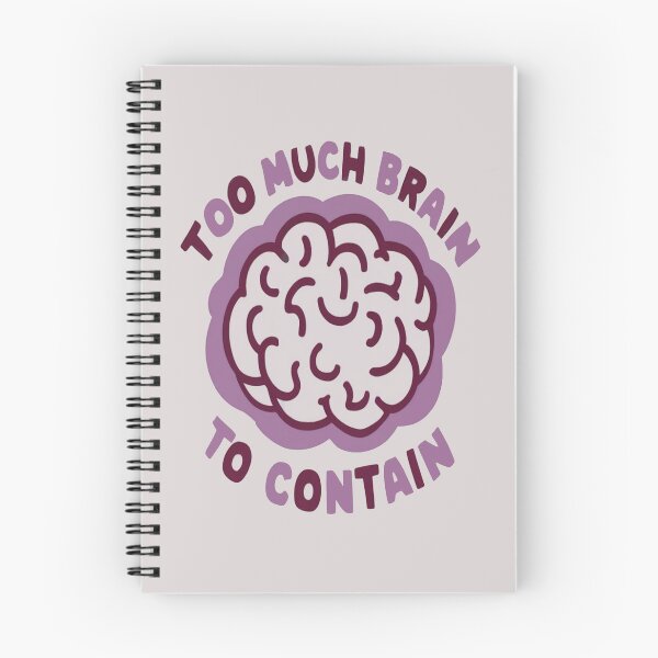 Item preview, Too Much Brain To Contain designed and sold by FanaticB.
