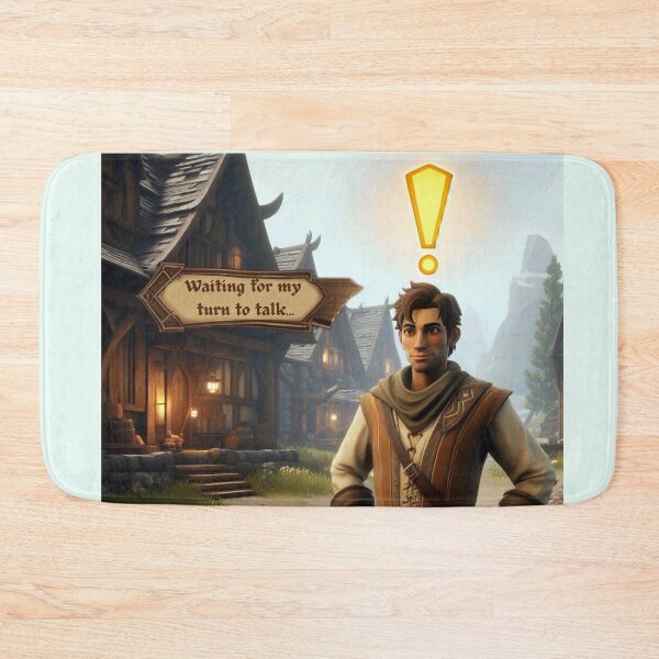 Item preview, NPC Vibes - Waiting for my Turn to talk... designed and sold by nature. electrified..