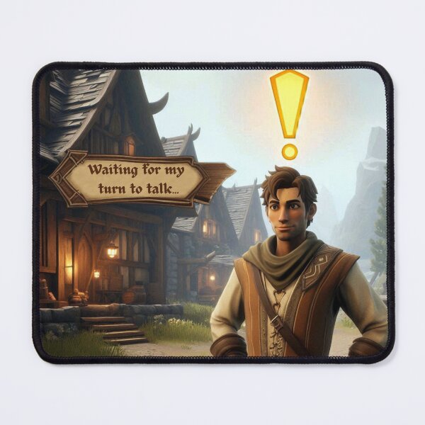 Item preview, NPC Vibes - Waiting for my Turn to talk... designed and sold by nature. electrified..