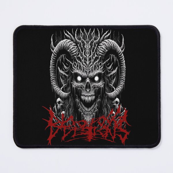 Item preview, Black Metal & Death Metal Horror – Demonic Skull, Doom & Stoner Metal Classic T-Shirt inspired design with demons, skulls, skeletons and satanic Classic T-Shirt designed and sold by blackdoggdesign.