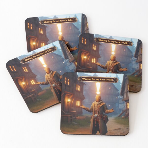 Item preview, NPC Vibes - Waiting for my Turn to talk... designed and sold by nature. electrified..