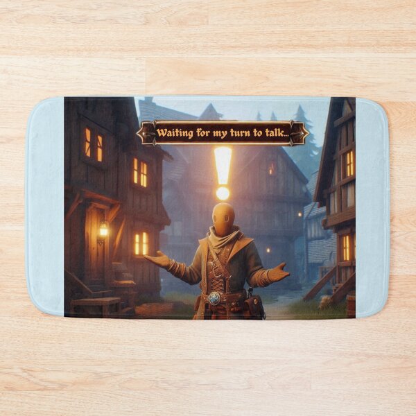 Item preview, NPC Vibes - Waiting for my Turn to talk... designed and sold by nature. electrified..