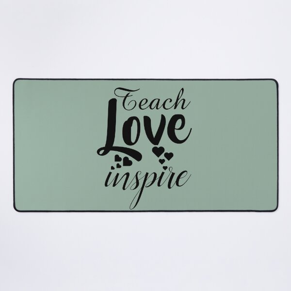 Item preview, Teach Love Inspire Heartfelt Mentor Art designed and sold by Zakrytos ★★★★★.