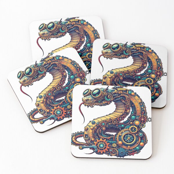 Item preview, Steampunk Serpent Sign designed and sold by Anne-Abadie.