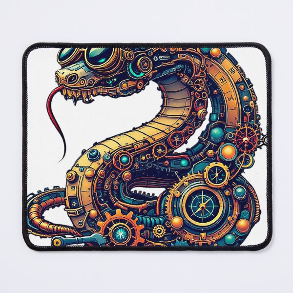 Item preview, Steampunk Serpent Sign designed and sold by Anne-Abadie.