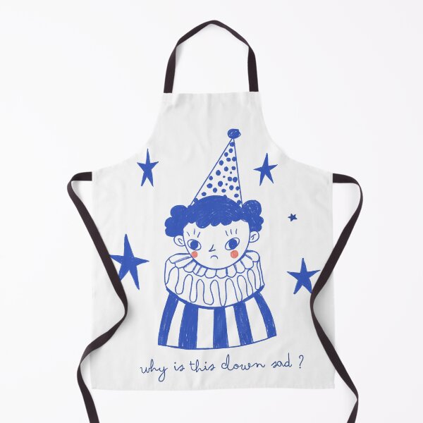 Item preview, Sad Cute Clown designed and sold by Inadesignstore.