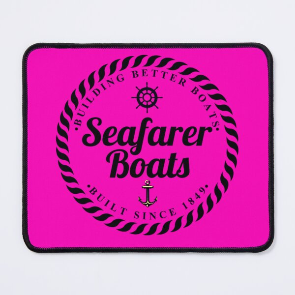 Item preview, Seafarer Boats Pink designed and sold by ChristinasMess.