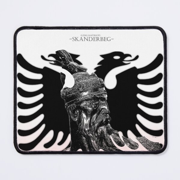 Item preview, Skanderbeg Albanian Flag Art designed and sold by ArsArtificia.