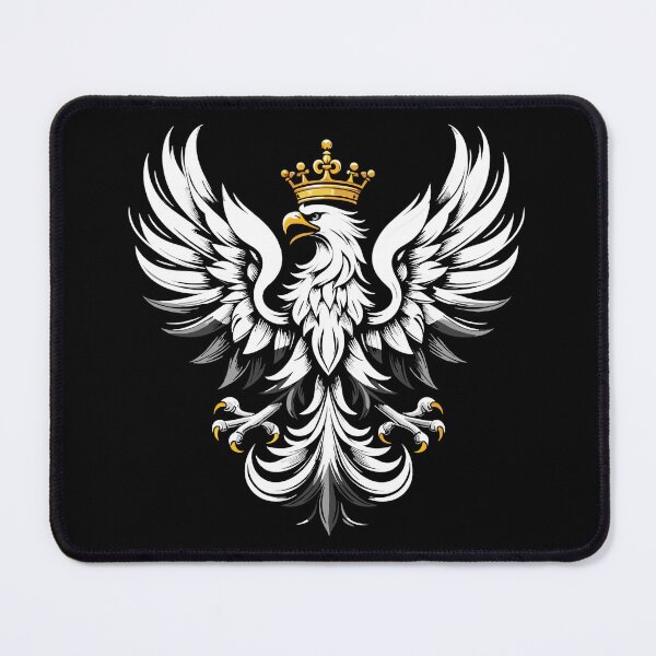 Item preview, Polska Eagle Pole Polin Poland Eagle white Gift designed and sold by Pineapple-Tree.