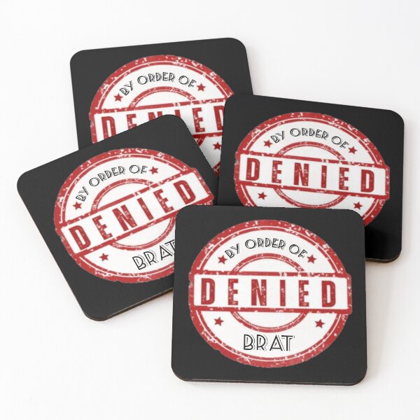 Item preview, Denied by Brat - Black designed and sold by MillieLissow.