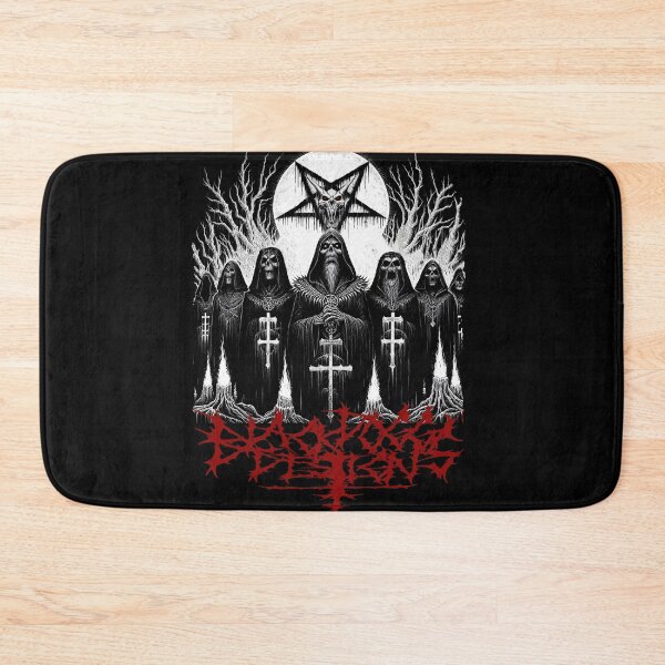 Item preview, Black Metal & Death Metal Horror – Demonic Skull, Doom & Stoner Metal Classic T-Shirt inspired design with demons, skulls, skeletons and satanic Classic T-Shirt designed and sold by blackdoggdesign.