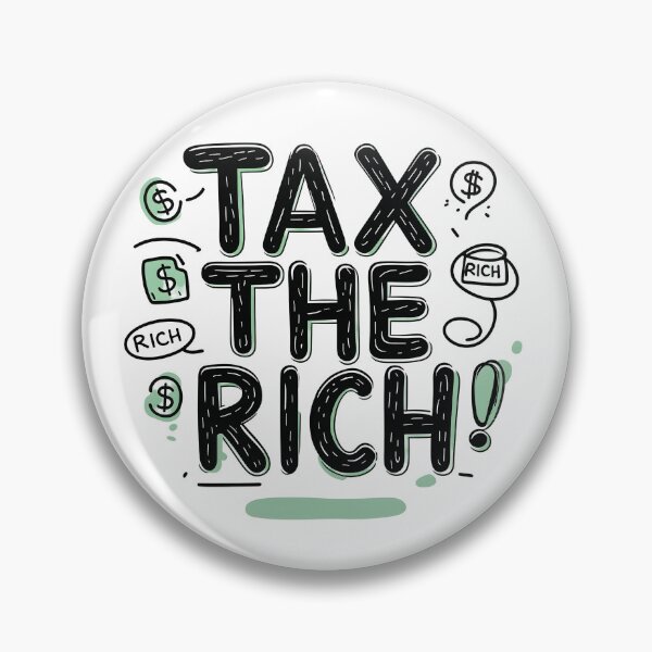 Item preview, A unique design quotes with graphic artwork, typography, and a doodle of 'Tax the Rich,' perfect as a gift for various occasions designed and sold by postprocess.