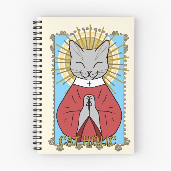 Item preview, Cat Holic designed and sold by Purrfectionista.