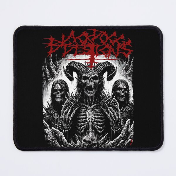 Item preview, Black Metal & Death Metal Horror – Demonic Skull, Doom & Stoner Metal Classic T-Shirt inspired design with demons, skulls, skeletons and satanic Classic T-Shirt designed and sold by blackdoggdesign.