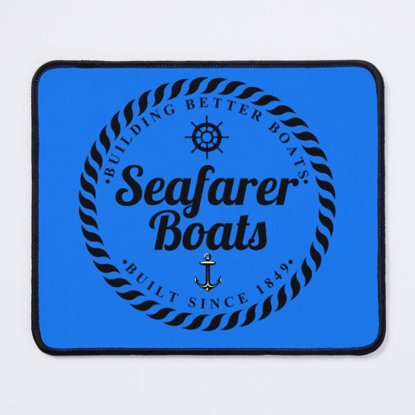 Item preview, Seafarer Boats Blue designed and sold by ChristinasMess.