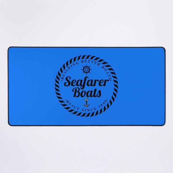 Item preview, Seafarer Boats Blue designed and sold by ChristinasMess.