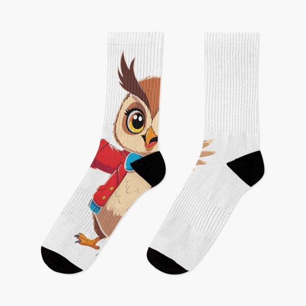 Item preview, OWL Jolson Design - Cartoon Singing Owl designed and sold by DesginsDone.