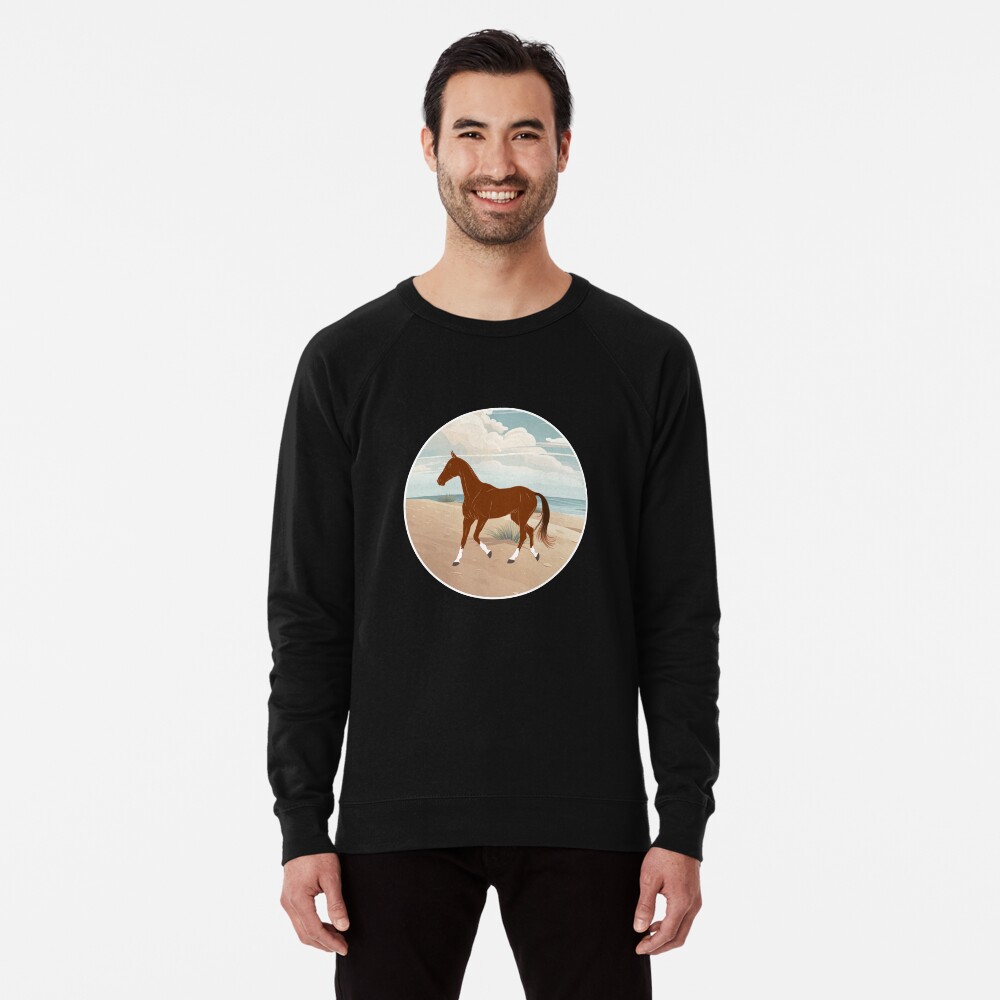 Aperçu de l'œuvre Sweatshirt léger créée et vendue par WebEquitation.