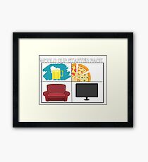 World Cup Starter pack Framed Print