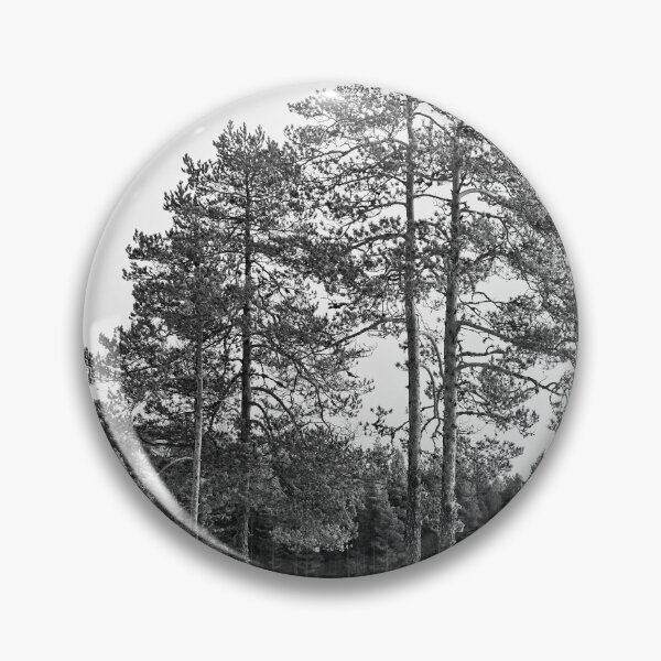Item preview, Vertical lakescape. Haukkajarvi bw designed and sold by Jouko Lehto Photography.