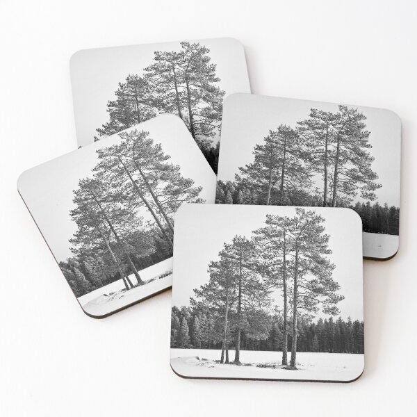 Item preview, Vertical lakescape. Haukkajarvi bw designed and sold by Jouko Lehto Photography.
