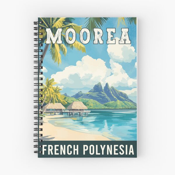 Item preview, Experience Tropical Paradise Moorea in French Polynesia - Travel Art designed and sold by turtlestart.
