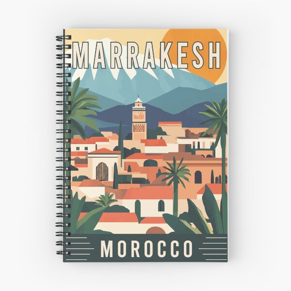 Item preview, Experience Vibrant Souks of Marrakesh in Morocco - Travel Art designed and sold by turtlestart.