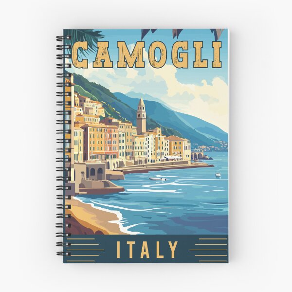 Item preview, Experience Charming Camogli in Italy - Travel Art designed and sold by turtlestart.