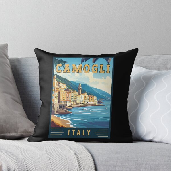 Item preview, Experience Charming Camogli in Italy - Travel Art designed and sold by turtlestart.