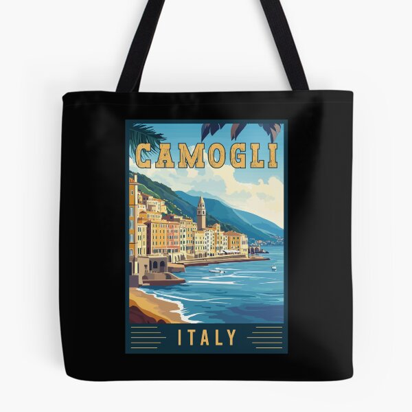 Item preview, Experience Charming Camogli in Italy - Travel Art designed and sold by turtlestart.